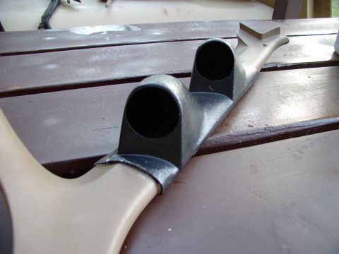 1986 Ford Bronco - Another angle showing how close an 86er can get the pod to the A-pillar.