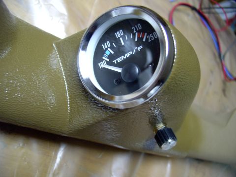 1986 Ford Bronco - Knowing the aftermarket gauges are WAY brighter than the stock 86 gauge cluster I wanted to be able to dim them seperately. The $3 rheostat…