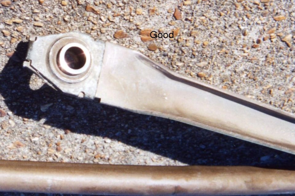 Bearing end- good