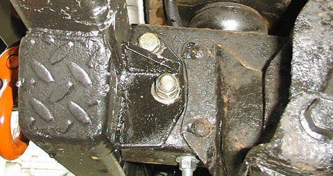 1995 Ford Bronco - bumper mount1