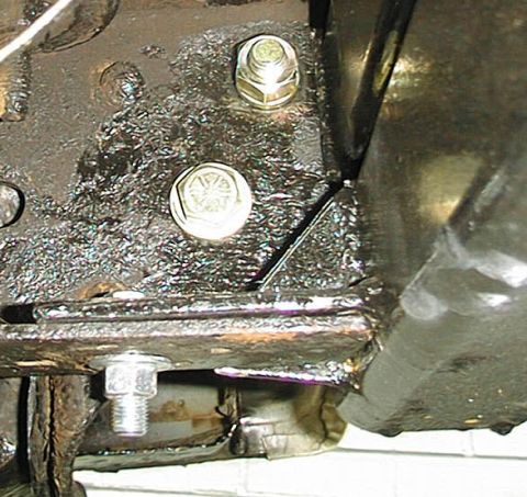 1995 Ford Bronco - bumper mount 2