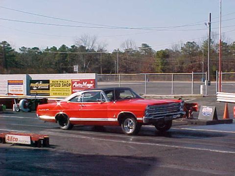 1967 Ford Galaxie - A day at Atco Dragway, Atco, NJ Best time that day was 13.42 @ 100.06