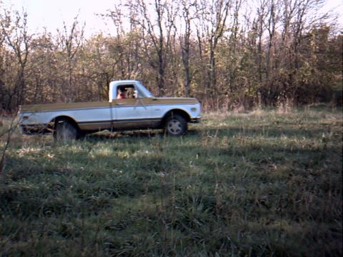 1990 Ford Bronco - Hers my friends 72 chevy. Its got some balls for a chevy. haha. Its got a 350 with 305 heads which equals high compression!