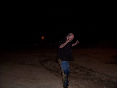 1989 Ford Bronco - Me after we got the Bronco out. I fell in the Mud.