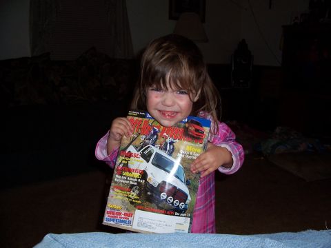 1989 Ford Bronco - This is my 3yr old daughter. A future 4 wheeler.