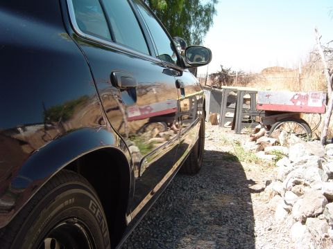 1999 Ford Crown Victoria - Septmber 21, 2004 Passenger side close rear view