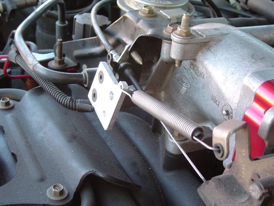 September 26, 2004
Another view of the Poweraid throttle body linkage extension piece.