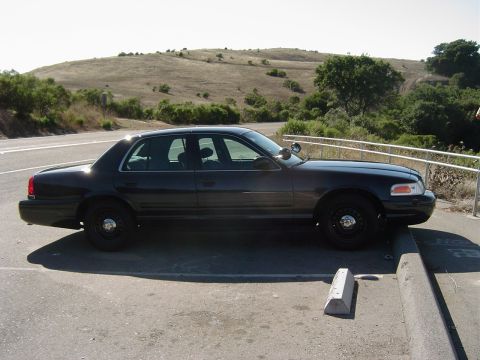 1999 Ford Crown Victoria - August 28, 2004 Passenger side view of the P71 at Skyline.