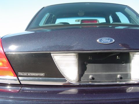1999 Ford Crown Victoria - August 28, 2004 Rear clip of the P71.