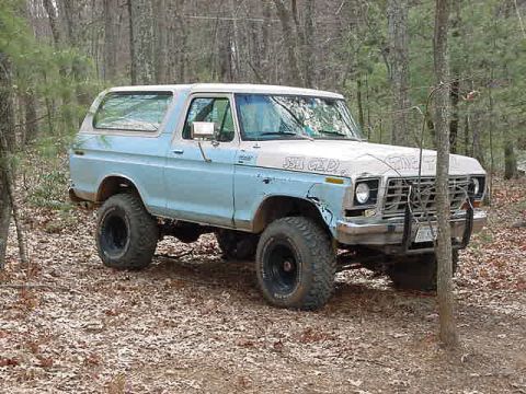 1978 Ford Bronco - when I got it