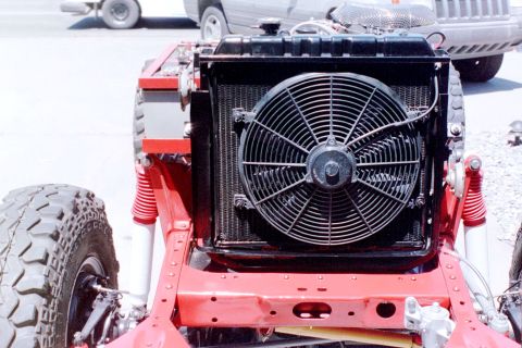 1976 Toyota Land Cruiser - Add a Fan & new radiator...