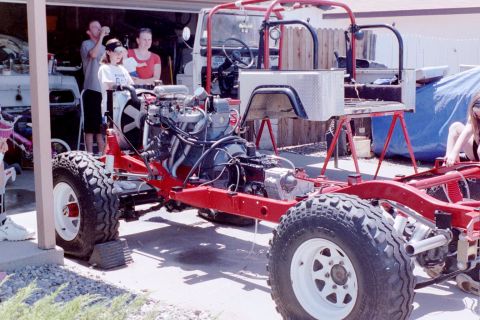 1976 Toyota Land Cruiser - Ready to put the tub back on...