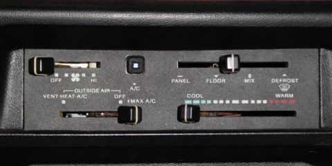 1988 Ford Bronco - Heta/AC controls