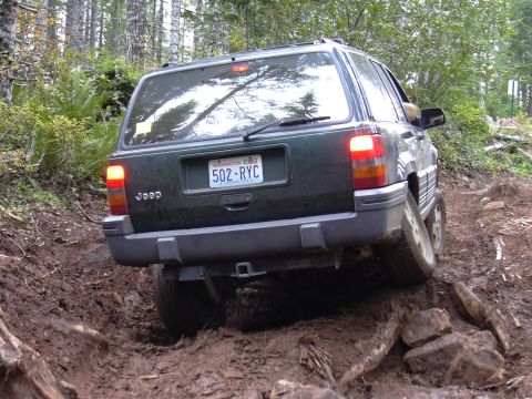 1991 Ford Bronco - Check the flex!