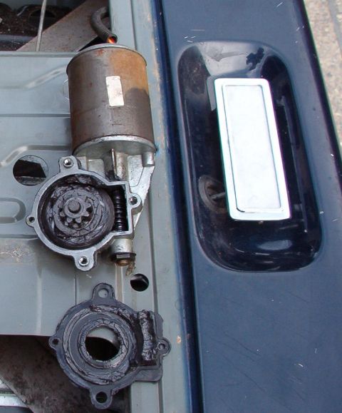 1983 Ford Bronco - If the window doesn't move while the motor is turning, it's likely that the bushings inside the motor gear have disintegrated. To change or…
