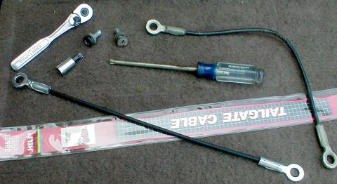 1983 Ford Bronco - Early cable screws are #3 or #4 phillips; later ones are T-50. New cables are available from most parts stores for ~$13ea. I may have some…