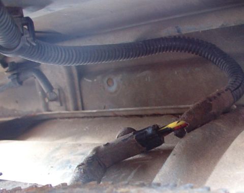 1983 Ford Bronco - To get enough slack in the wire to pull the motor out & work on it, remove the clip from the bottom of the tailgate. Remember to reinstall…