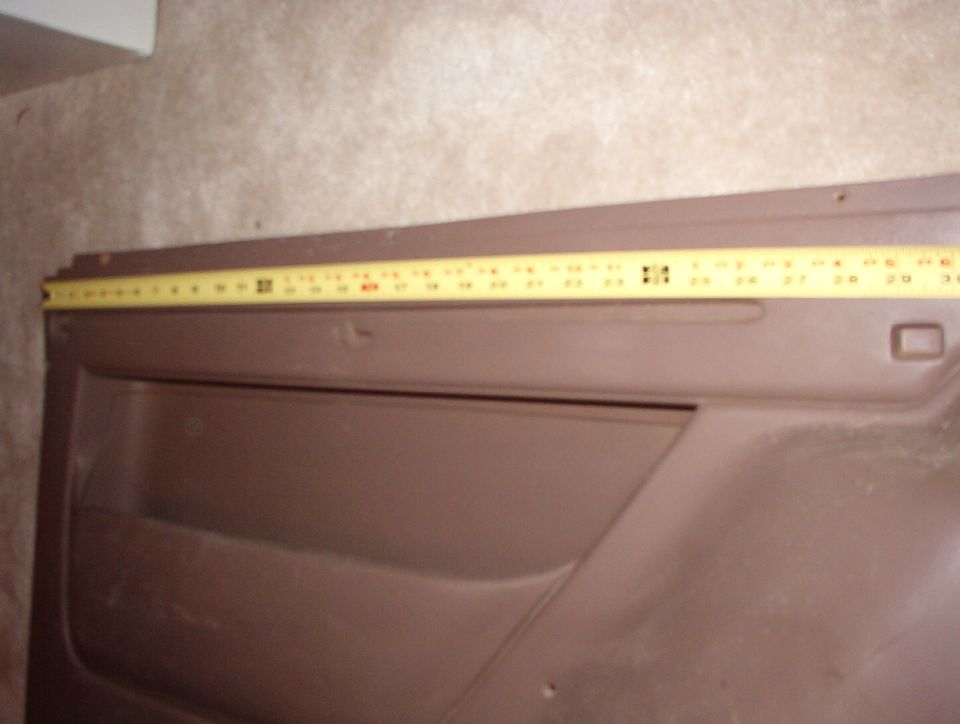 These pics are for adding slots to a '92-93 panel not originally molded with them, as '94-96 panels were.