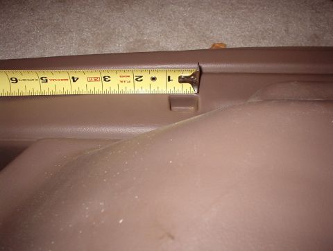 1983 Ford Bronco - These pics are for adding slots to a '92-93 panel not originally molded with them, as '94-96 panels were.