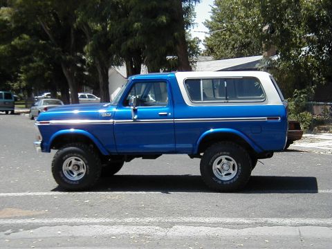 1978 Ford Bronco - First day out of the garage after being built