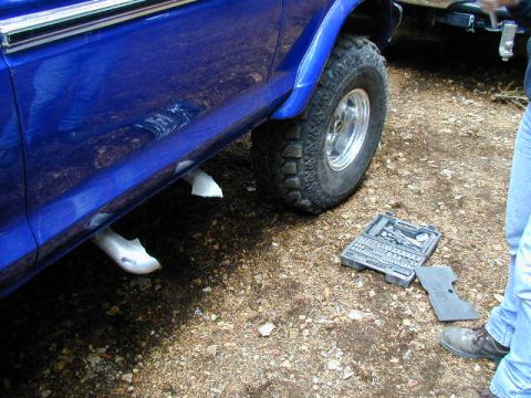 1978 Ford Bronco - The rock won!