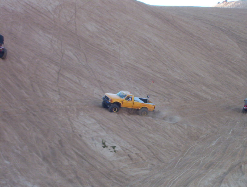 Tonka II doing his usual on the hills