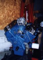 1965 Ford F-100 - during the engine build-up