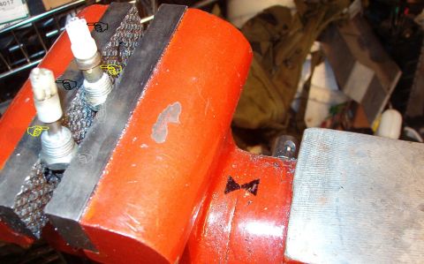 1983 Ford Bronco - To reset the switch if it has been removed from the cowl, mount the nut (gray) solidly. See the NEXT pic...