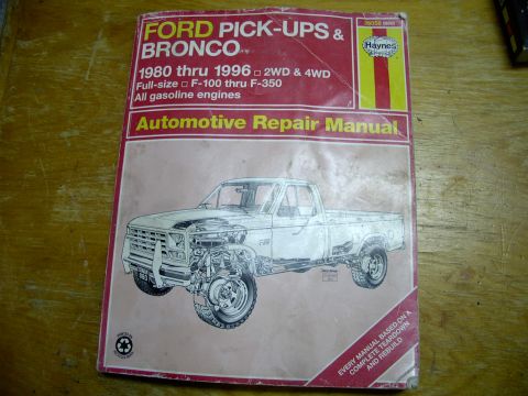 1986 Ford Bronco - At $9.99 CDN the Haynes manual is not only the best deal, it runs circles around the poorly illustrated Chilton manual (which I've perused…