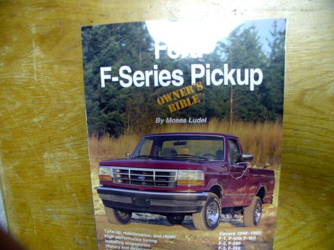 1986 Ford Bronco - This manual was somewhat helpful to me, not coming from a Ford background and is easy to read (remember I'm blonde).