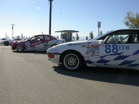 1990 Ford Probe - Bunny at Buttonwillow Raceway park