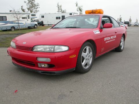 1990 Ford Probe - Me driving the Pace Car @ Buttonwillow