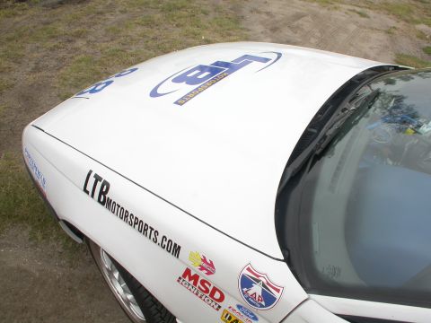 1990 Ford Probe - A shot of my tribute to my Win in the One Lap of America (CannonBall Run) in 03.