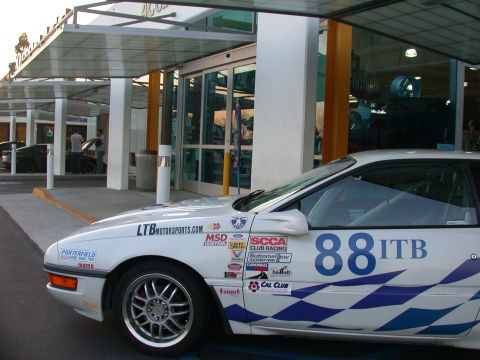 1990 Ford Probe - Super Autobacs my newest Sponsor! Thanks Guys for all your support and help.
