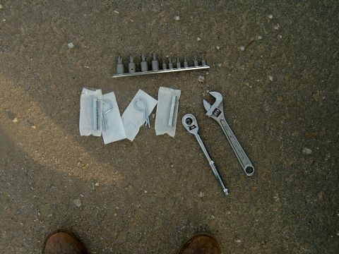 1998 Jeep TJ - required materials