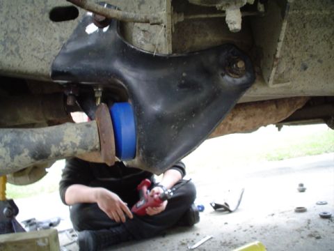 1981 Ford Bronco - installed on the drivers side
