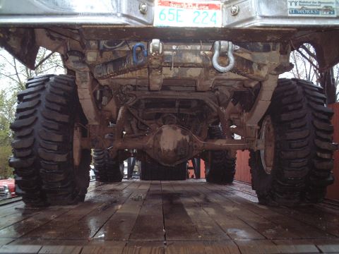 1979 Ford F-150 - Custom fabbed receiver hitch and tow points.