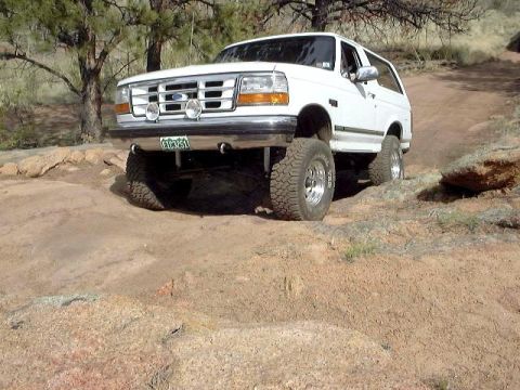 1995 Ford Bronco - 1999 One of my first good wheelin' trips with this rig. It had been my on-road transport mainly for three years prior. China Wall, Keith La…