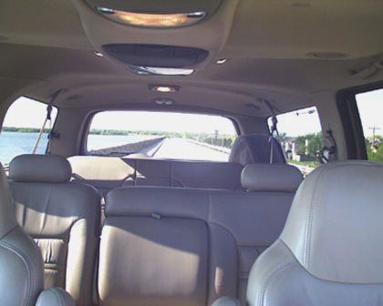 2000 Ford Excursion - In side. I have TV too:)