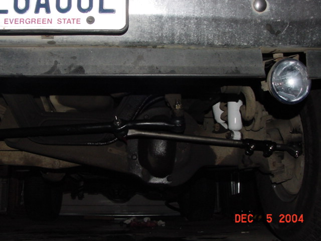 yes more pics of new tie rods and steering stuff and ball joints
