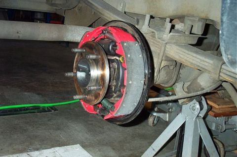1995 Ford Bronco - Right side cleaned up, re-assembled with new parts, ready to go back together.