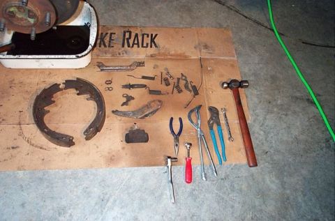 1995 Ford Bronco - Another shot of the old, very grimy parts.