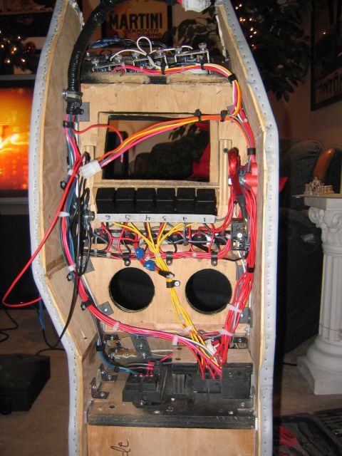 1995 Ford Bronco - All the wiring done, accept for the main power connections and the TV