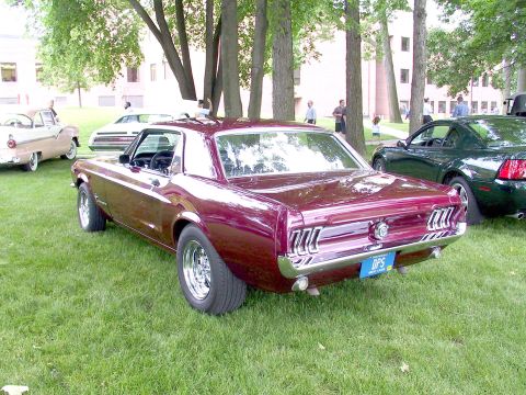 1968 Ford Mustang - Left rear corner