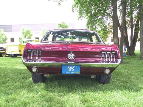 1968 Ford Mustang - Rear View