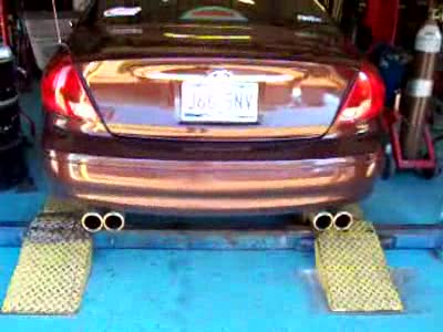 2000 Ford Taurus - start, vroom, VROOOOM!,vroom, off.