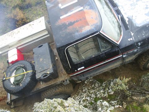 1978 Ford Bronco - This truck appears to be a late 70s or early 80s model, possibly a Ford F-Series, equipped for off-road use.