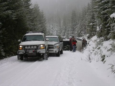 1995 Ford Bronco - More carnage behind us...