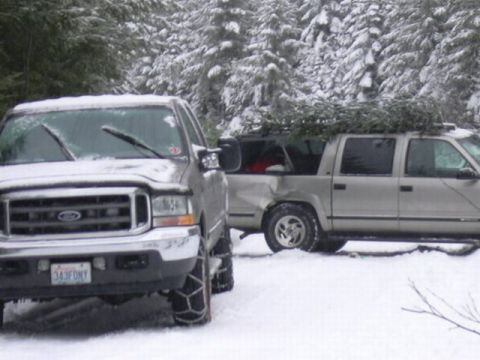 1995 Ford Bronco - These guys were from a different group but the F350 SuperDuty sure was nice to have around :)