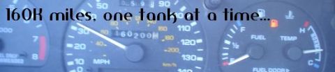 1993 Ford Taurus - The odometer shows 160,200 miles on this vehicle's dashboard.